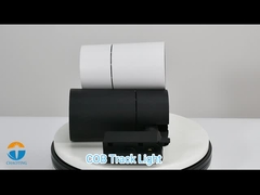 सरफेस माउंटेड एडजस्टेबल एंगल कोब एलईडी ट्रैक लाइट हाई सीआरआई