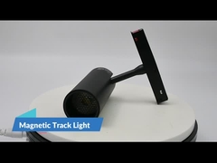 ब्लैक 48v 35 मिमी सरफेस माउंटेड ट्रैक लाइटिंग तेज़ गर्मी अपव्यय