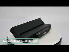 12w 18w फ़ोल्ड करने योग्य LED मैग्नेटिक ट्रैक लाइट बिना मेन लाइट लिविंग रूम ग्रिल लाइट के