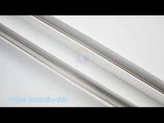 घरेलू एलईडी चुंबकीय ट्रैक रेल 1m-3m ट्रैक रेल उत्थापन / सरफेस माउंटेड