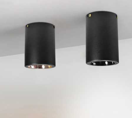 नॉब स्विच सरफेस सीलिंग माउंटेड 2700K E27 / COB LED डाउनलाइट