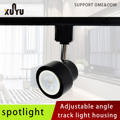 लिविंग रूम Mr16 Gu10 एलईडी ट्रैक लाइटिंग एडजस्टेबल 12V-AC 220V