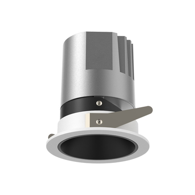 गोल संकीर्ण किनारे Dimmable एलईडी डाउनलाइट 7W एल्यूमिनियम बॉडी सामग्री