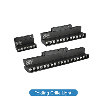 12w 18w फ़ोल्ड करने योग्य LED मैग्नेटिक ट्रैक लाइट बिना मेन लाइट लिविंग रूम ग्रिल लाइट के